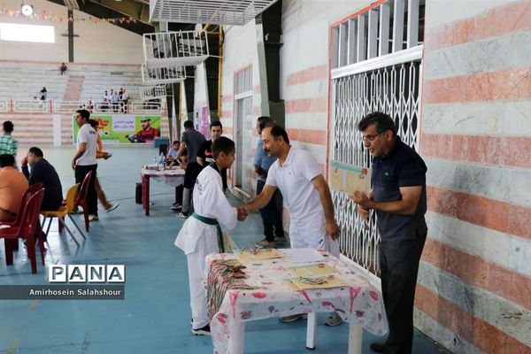 مسابقات تکواندو در قائم‌شهر