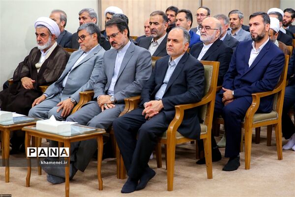 دیدار رئیس و مسئولان قوه قضائیه با رهبر کبیر انقلاب