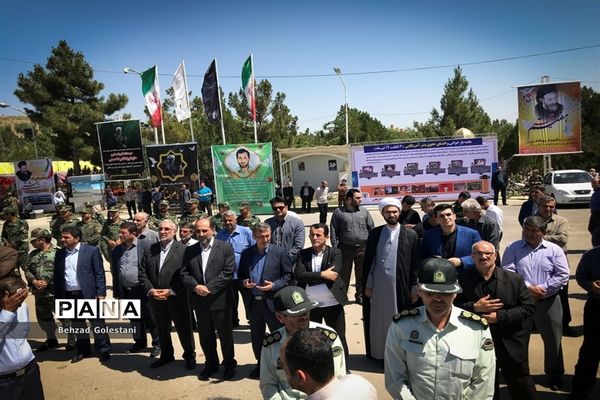 غبار روبی مزار شهدا بمناسبت هفته قوه قضاییه و گرامیداشت حجت الاسلام و المسلمین شیخ غلامرضا حسنی