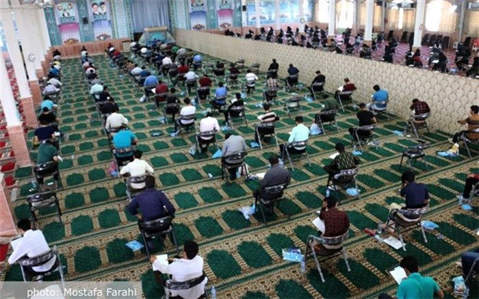 دومین روز از کنکور ۹۷ در بجستان