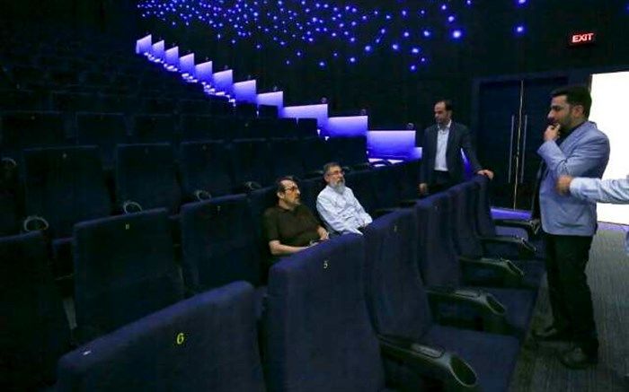 بازدید رضاداد از پردیس سینمایی مجتمع تجاری، فرهنگی و گردشگری سیتی سنتر اصفهان