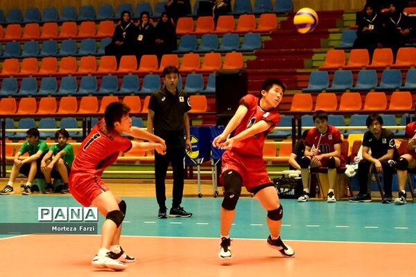 مسابقات قهرمانی والیبال نوجوانان آسیا در تبریز/ژاپن 3 -0– چین