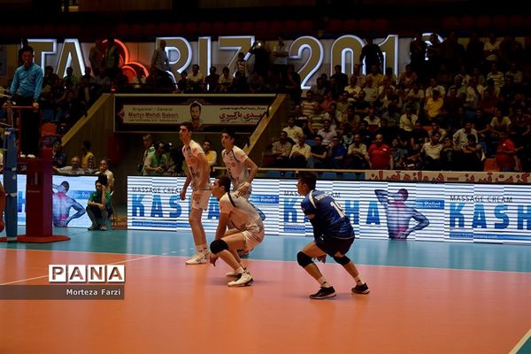 مسابقات قهرمانی والیبال نوجوانان آسیا در تبریز/ ایران3-1 –تایلند