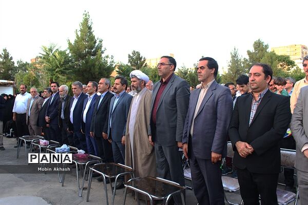 آیین آغاز عملیات اجرایی طرح ساماندهی مزارشهدای شنب غازان تبریز