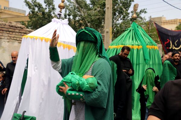 سنت قدیمی شبیه‌خوانی و خیمه‌سوزی در تبریز