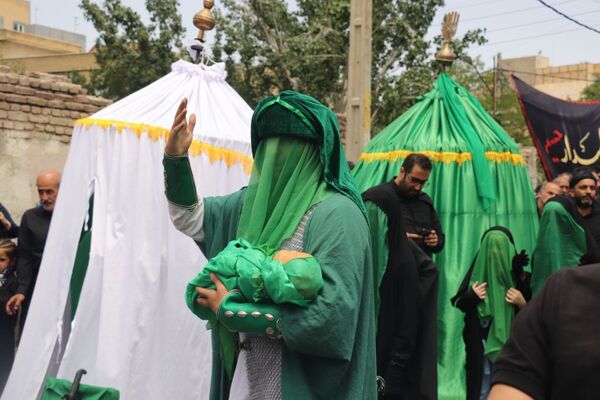 سنت قدیمی شبیه‌خوانی و خیمه‌سوزی در تبریز