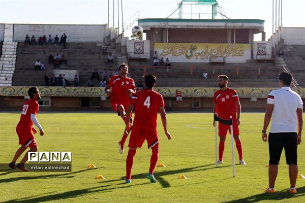 تمرینات تیم تراکتور سازی تبریز