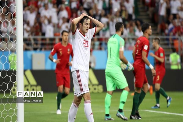دیدار تیم های ایران و پرتغال در جام جهانی 2018 روسیه