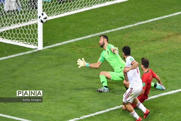 دیدار تیم های ایران و پرتغال در جام جهانی 2018 روسیه