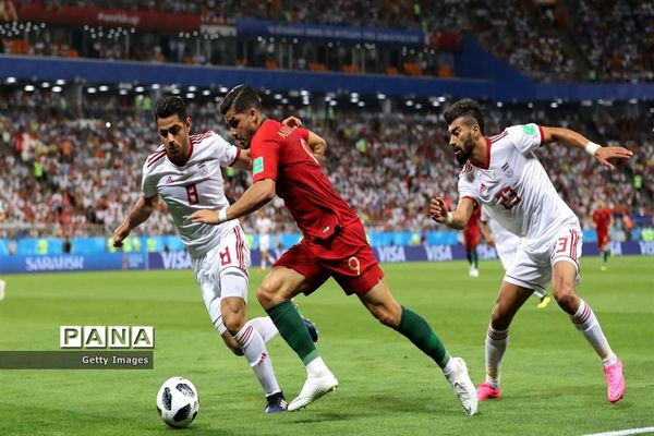 دیدار تیم های ایران و پرتغال در جام جهانی 2018 روسیه