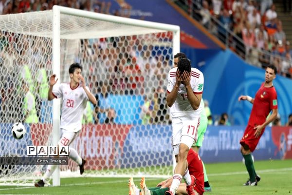 دیدار تیم های ایران و پرتغال در جام جهانی 2018 روسیه