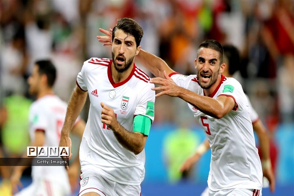 دیدار تیم های ایران و پرتغال در جام جهانی 2018 روسیه