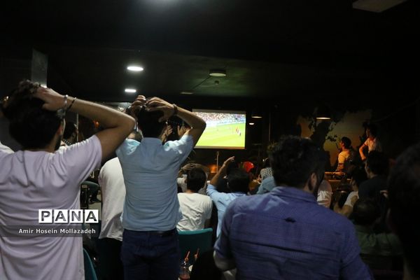 تماشای فوتبال ایران و پرتغال در ارومیه