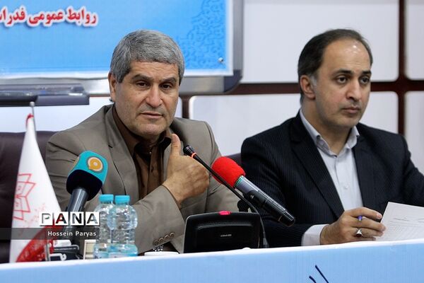 نشست خبری مسابقات ورزشی قهرمانی دانش آموزان دختر و پسر کل کشور