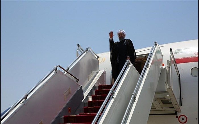 روحانی وارد زوریخ شد