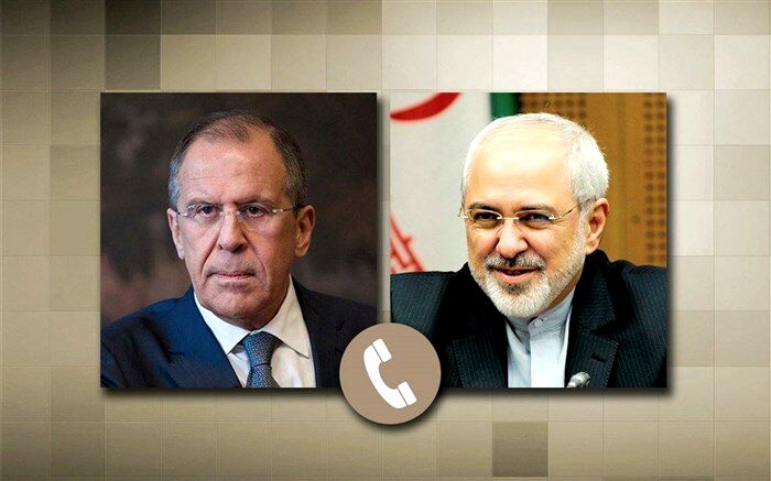 ظریف و لاوروف درباره سوریه گفت و گو کردند