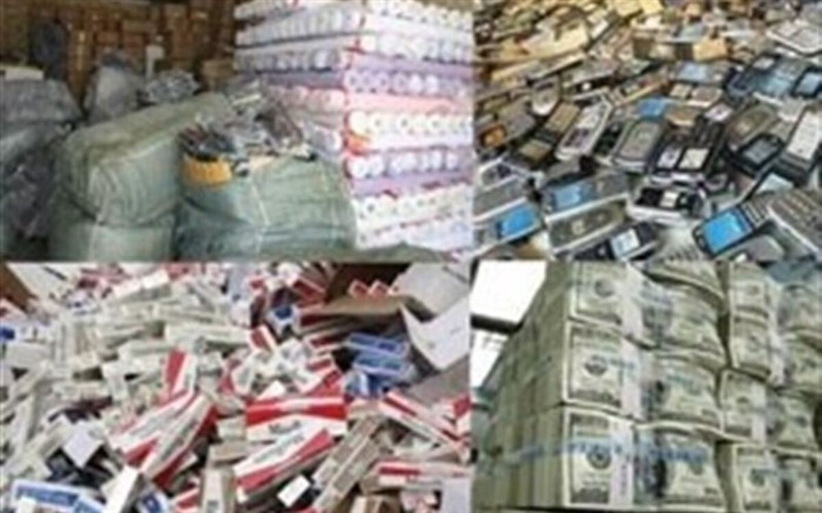 بیش از ۵۹ میلیارد ریال کالای قاچاق در گلستان کشف شد