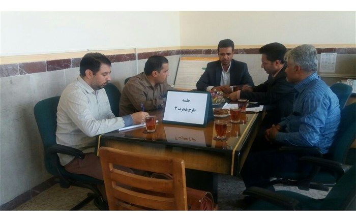 برگزاری جلسه اجرای طرح هجرت 3در آموزش و پرورش شهر قدس