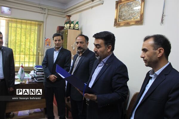 تودیع و معارفه رئیس سازمان دانش آموزی استان همدان