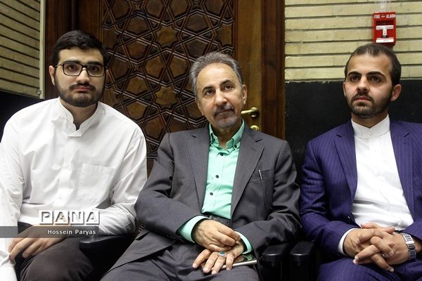 مراسم ترحیم پدر مصطفی تاج‌زاده