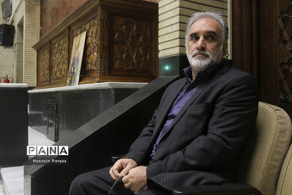 مراسم ترحیم پدر مصطفی تاج‌زاده