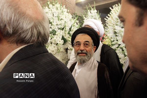 مراسم ترحیم پدر مصطفی تاج‌زاده