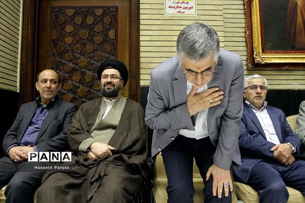 مراسم ترحیم پدر مصطفی تاج‌زاده