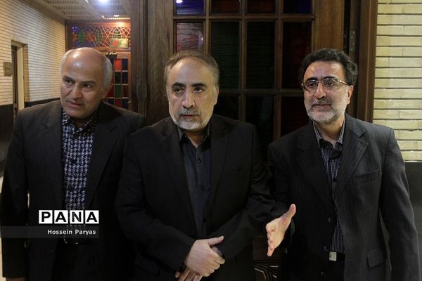 مراسم ترحیم پدر مصطفی تاج‌زاده