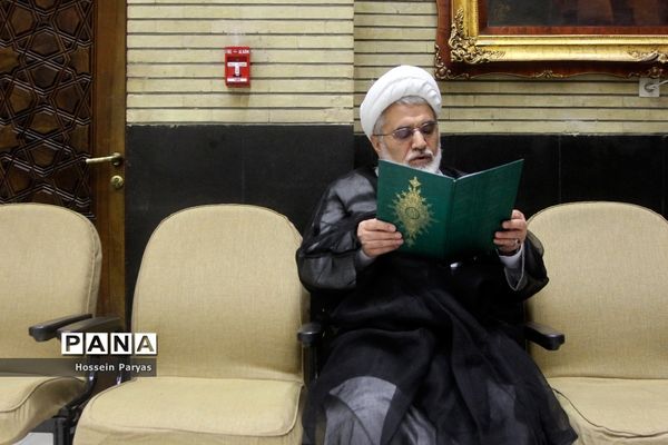 مراسم ترحیم پدر مصطفی تاج‌زاده