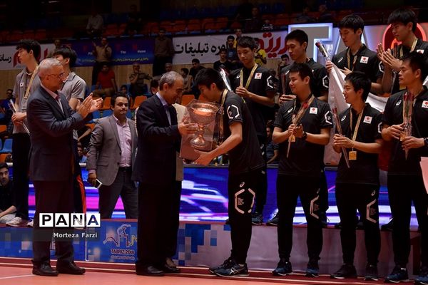 قهرمانی ژاپن در مسابقات والیبال نوجوانان آسیا
