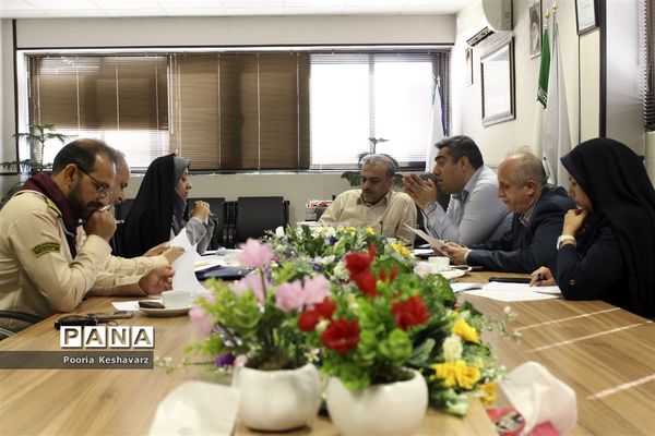 جلسه برگزاری اردوی استانی پیشتازان