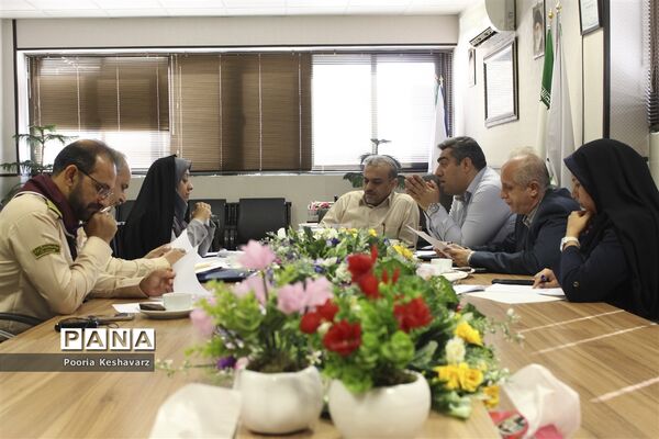 جلسه برگزاری اردوی استانی پیشتازان