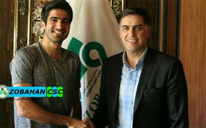 قرارداد حسینی با ذوب آهن تمدید شد
