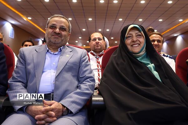 حضور معصومه‌ ابتکار در کنگره مجامع اعضا، مربیان و مدرسین سازمان دانش آموزی