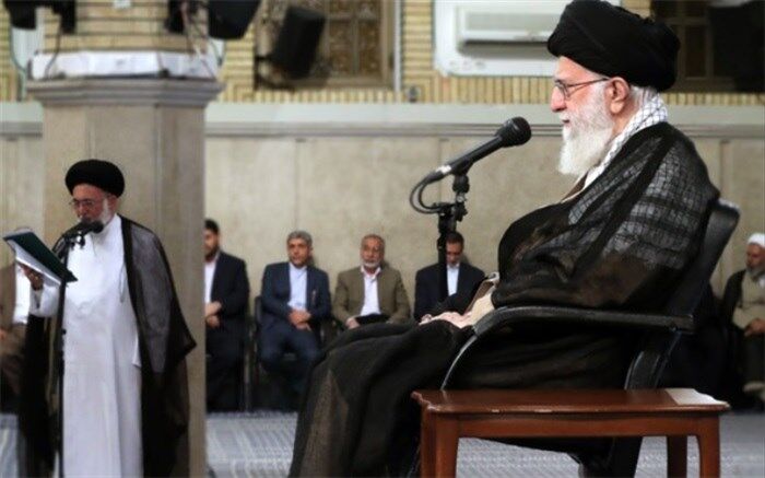 رهبر انقلاب: سیاست شیطانی «معامله قرن» آمریکا هرگز محقق نخواهد شد