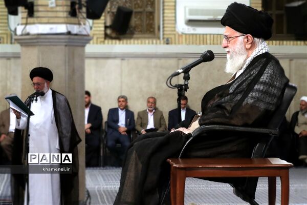 دیدار کارگزاران حج با  رهبر انقلاب اسلامی