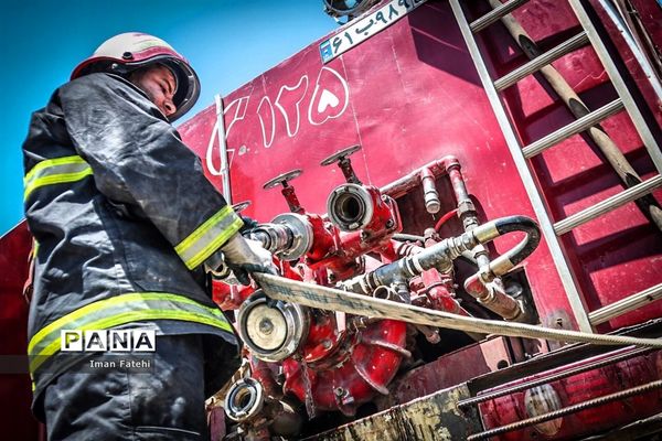 آتش سوزی در مراتع سنندج