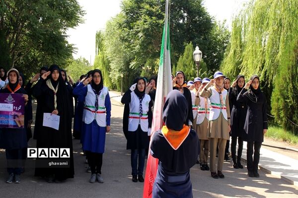 اردوی یک روزه استانی پیشتازان دختر استان زنجان
