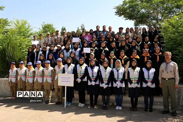 اردوی یک روزه استانی پیشتازان دختر استان زنجان
