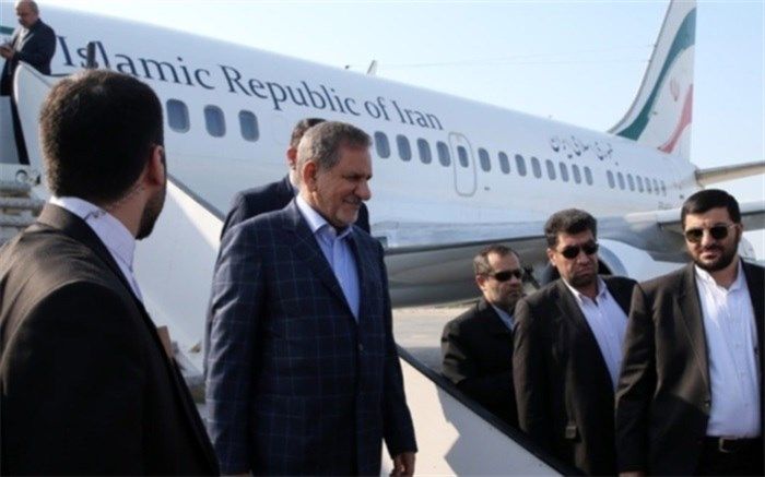 معاون اول رئیس جمهوری وارد استان اصفهان شد