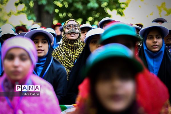 پانزدهمین  اردوی ملی دانش‌آموزان دختر مناطق مرزی کشور