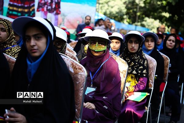 پانزدهمین  اردوی ملی دانش‌آموزان دختر مناطق مرزی کشور