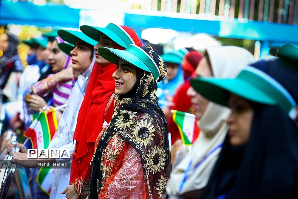 پانزدهمین  اردوی ملی دانش‌آموزان دختر مناطق مرزی کشور