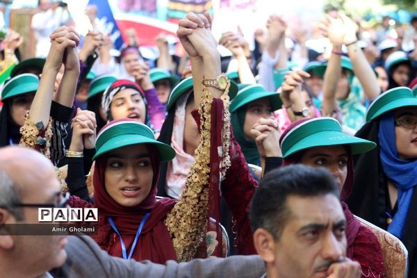 پانزدهمین اردوی ملی دانش‌آموزان دختر مناطق مرزی کشور