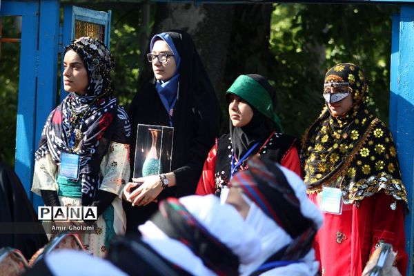 پانزدهمین اردوی ملی دانش‌آموزان دختر مناطق مرزی کشور