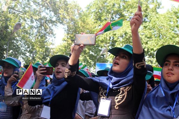 پانزدهمین اردوی ملی دانش‌آموزان دختر مناطق مرزی کشور