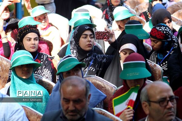 پانزدهمین اردوی ملی دانش‌آموزان دختر مناطق مرزی کشور