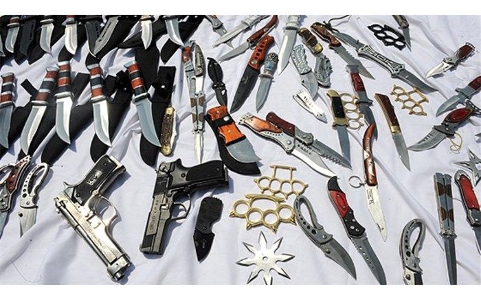 افزایش ۹ درصدی کشفیات سلاح در سال ۹۶