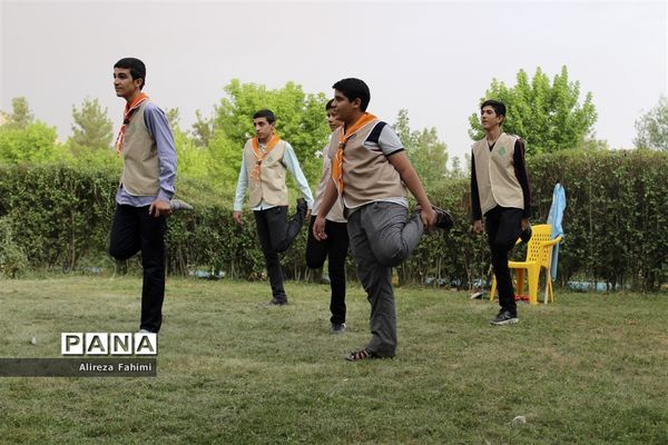 اولین روز اردوی استانی پیشتازان