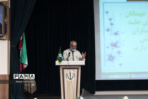 گردهمایی  مربیان و دانش آموزان تشکل پیشتازان البرز اعزامی به اردوی استانی